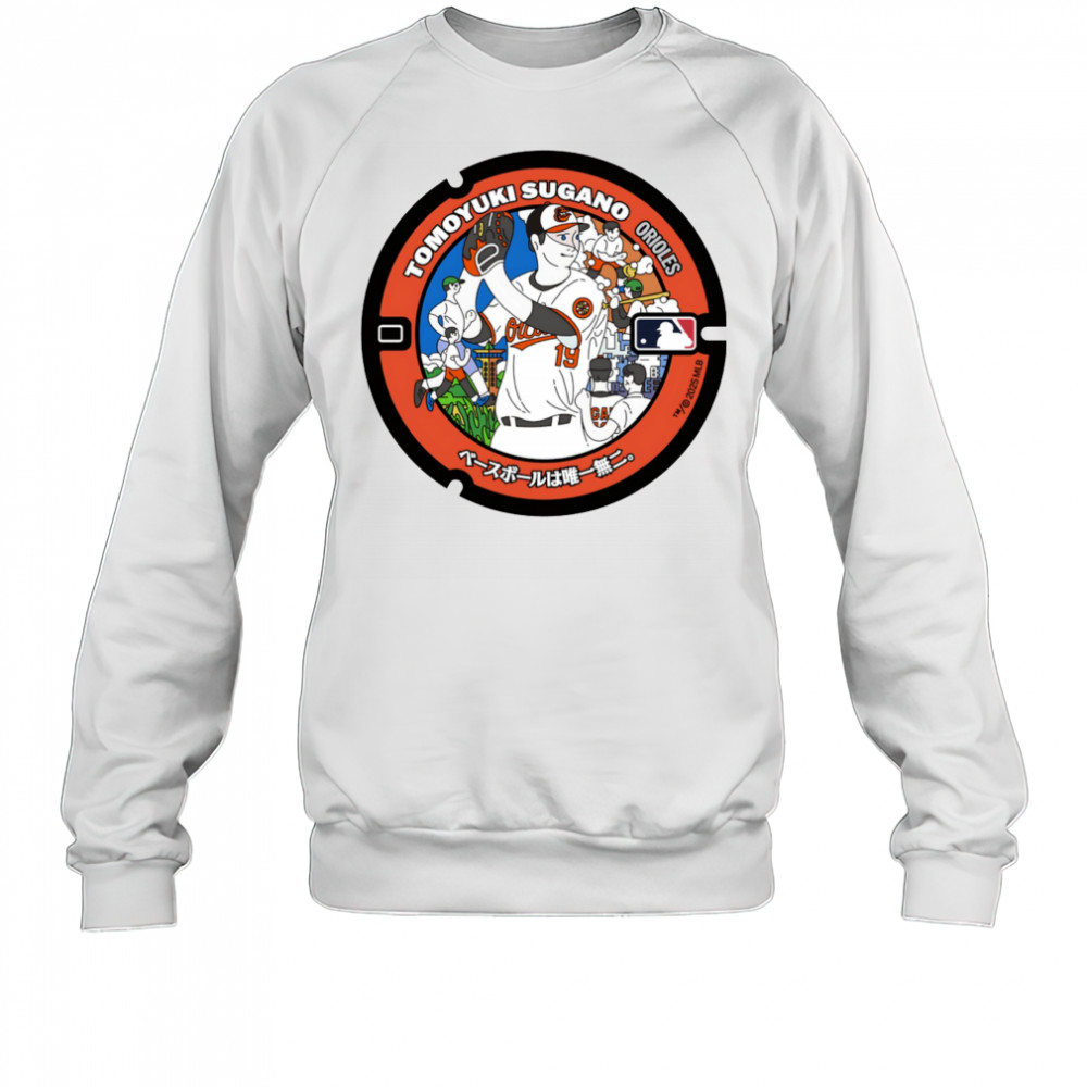 Tomoyuki Sugano Orioles Sagamihara City shirt Sweatshirt