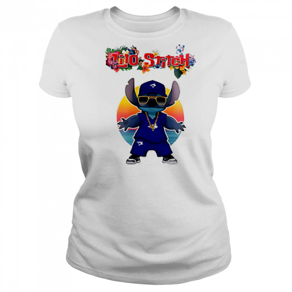Toronto blue jays x lilo and stitch baseball shirt Women's T-shirt
