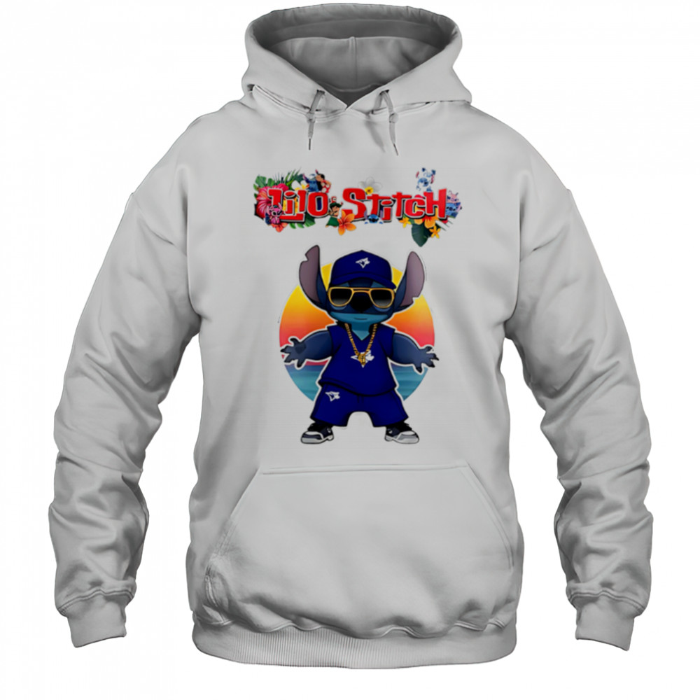 Toronto blue jays x lilo and stitch baseball shirt Hoodie