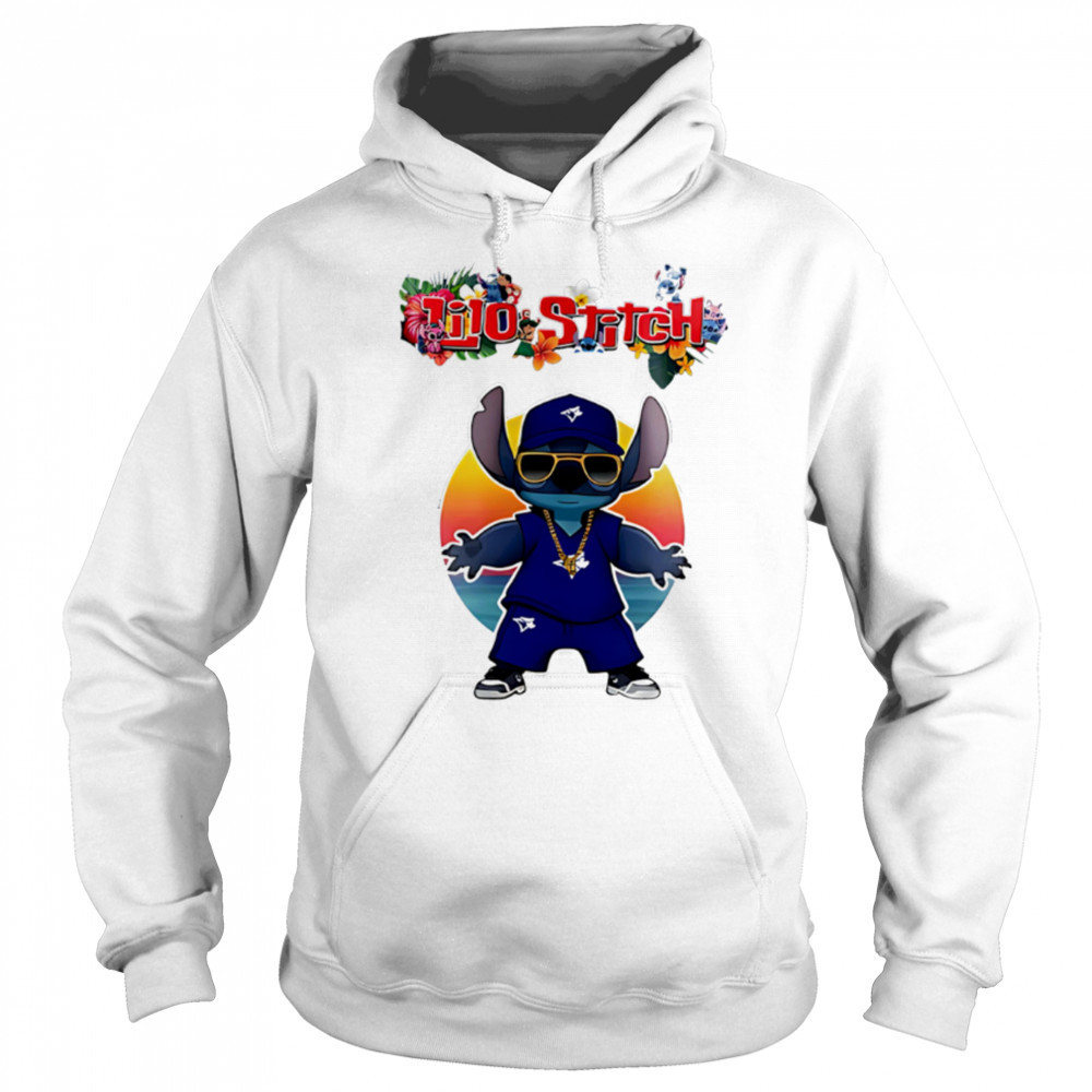 Toronto blue jays x lilo and stitch baseball shirt Sweatshirt