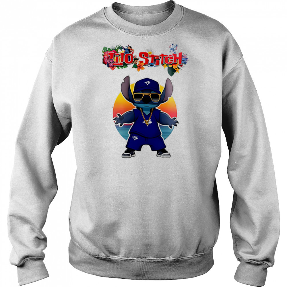 Toronto blue jays x lilo and stitch baseball shirt Hoodie