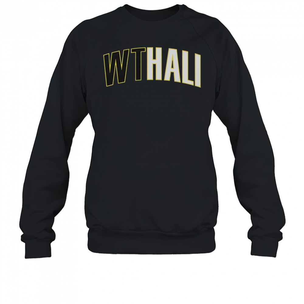 Tyrese Haliburton Indiana Pacers Wthali Text T-Shirt Sweatshirt