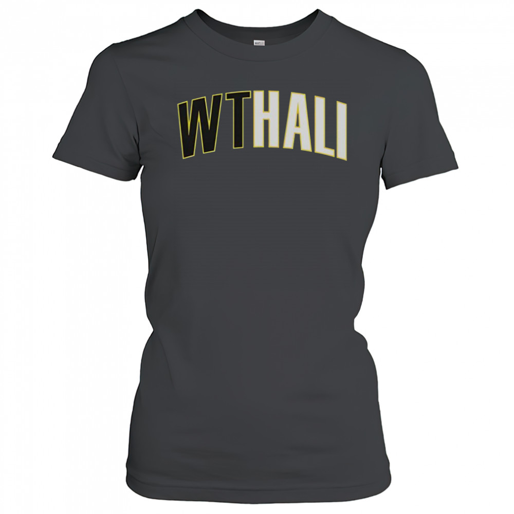 Tyrese Haliburton Indiana Pacers Wthali Text T-Shirt Women's T-shirt