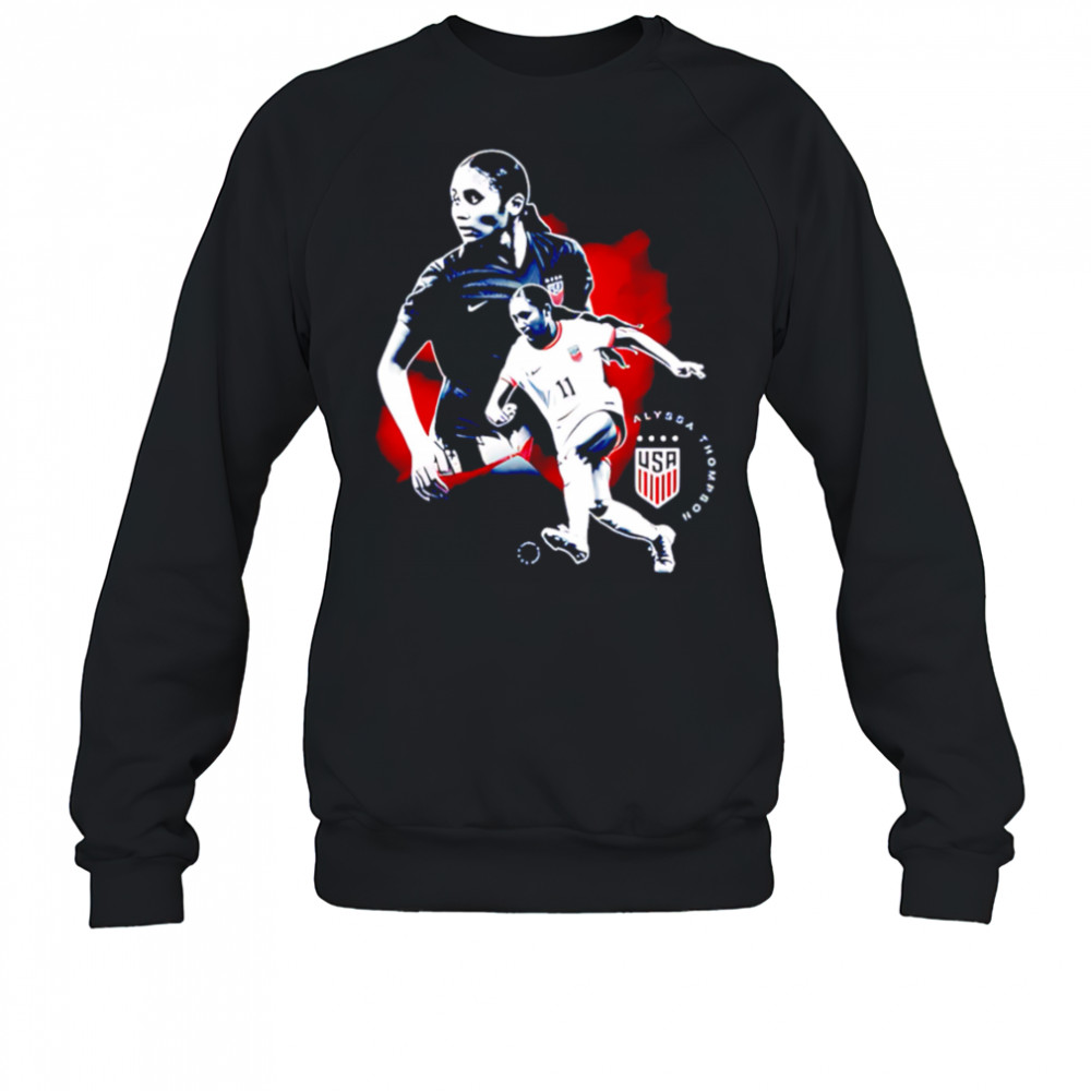 USWNT Alyssa Thompson Graphic shirt Sweatshirt