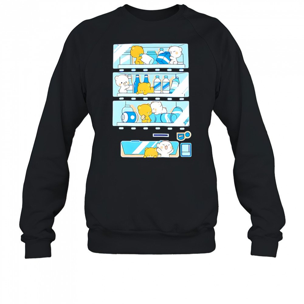Vending Machine cute pink bears shirt Sweatshirt