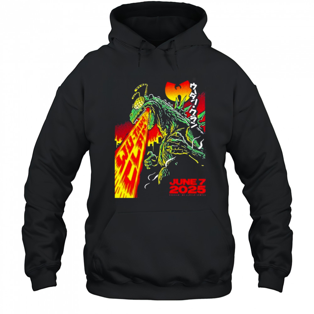Wu Tang Clan Raleigh NC Music Poster At Lenovo Center On June 7 The Final Chamber Tour 2025 shirt Hoodie