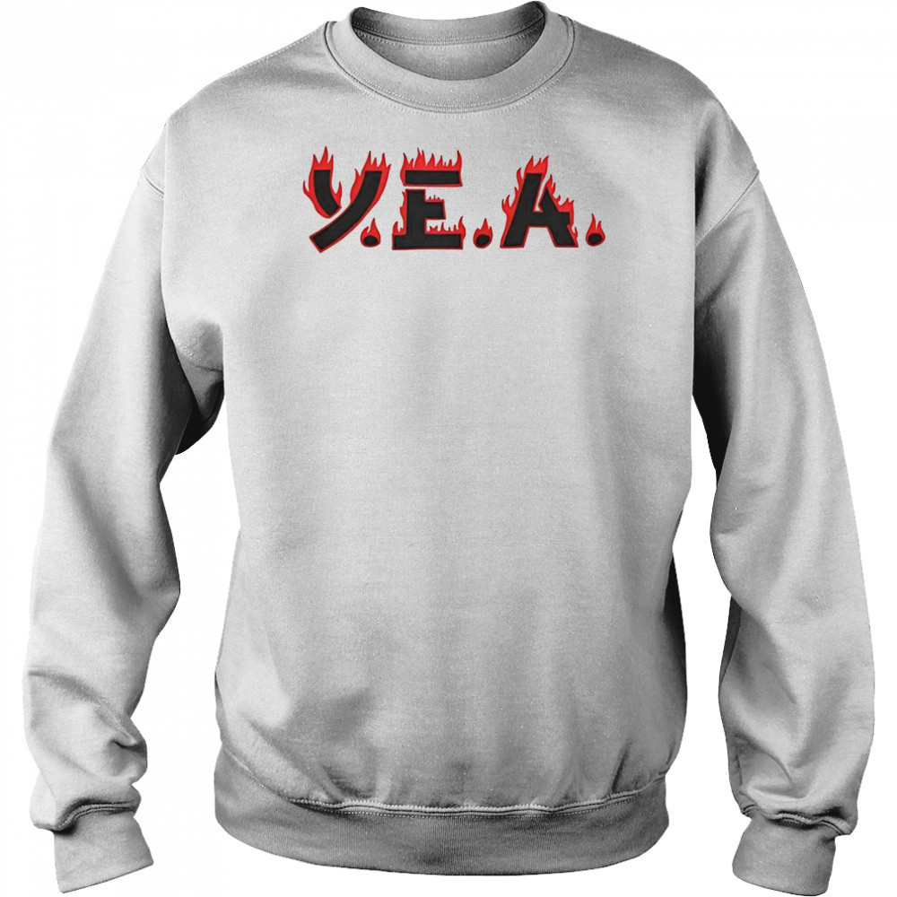 Your Everyday Asian YEA Flame T-Shirt Hoodie