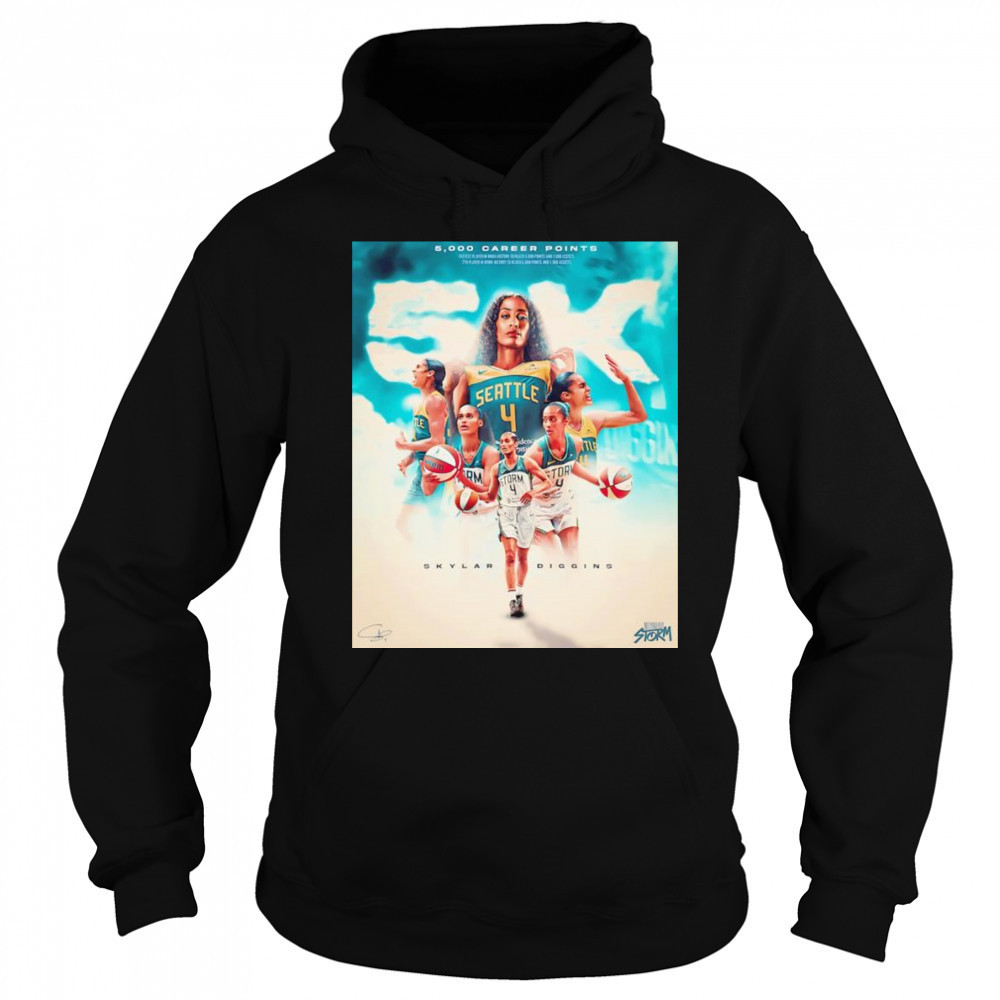 5000 career points Skylar Diggins shirt Sweatshirt