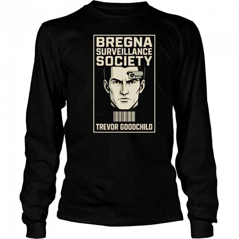 Aeon Flux Bregna Surveillance Society Trevor Goodchild shirt Long Sleeved