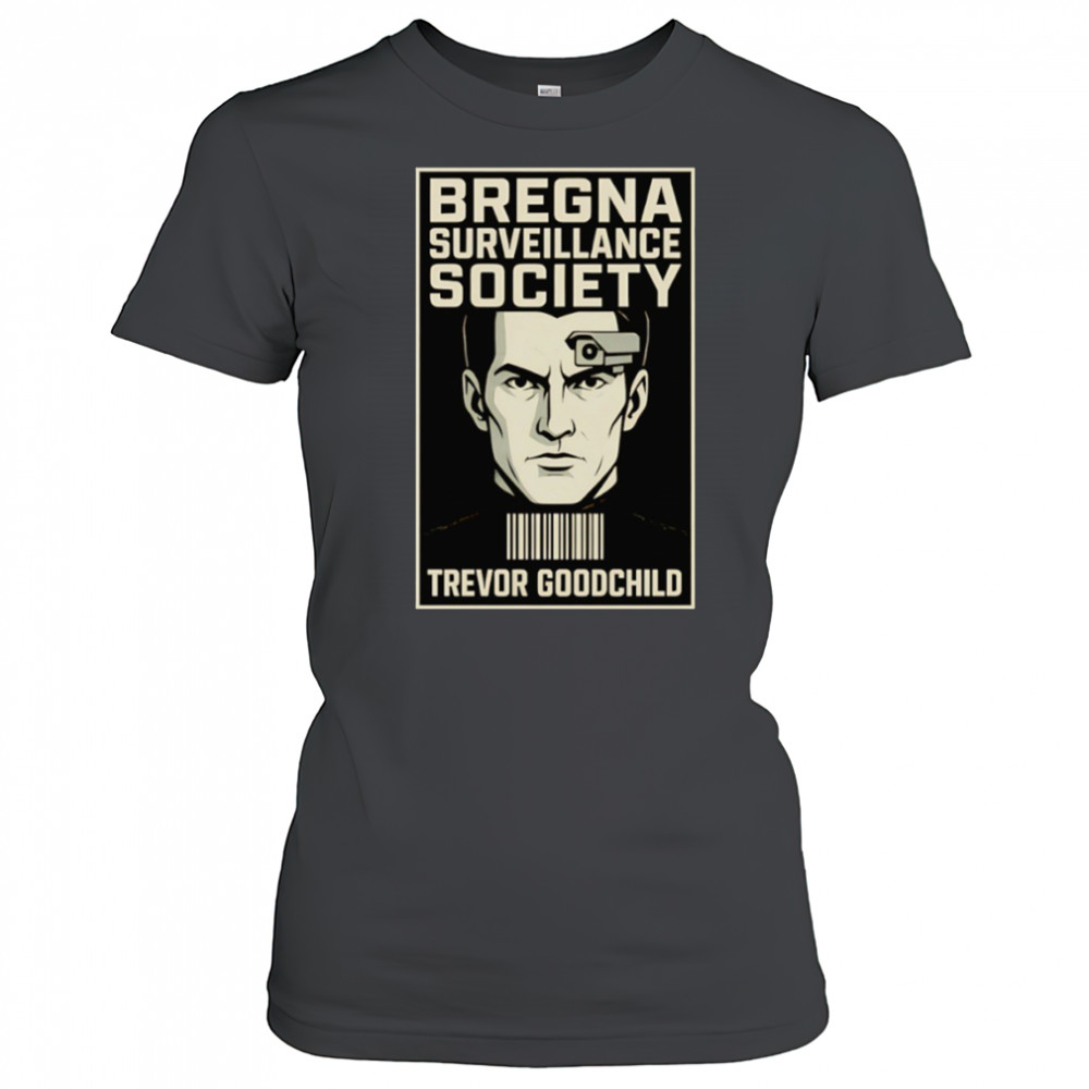 Aeon Flux Bregna Surveillance Society Trevor Goodchild shirt Women's T-shirt