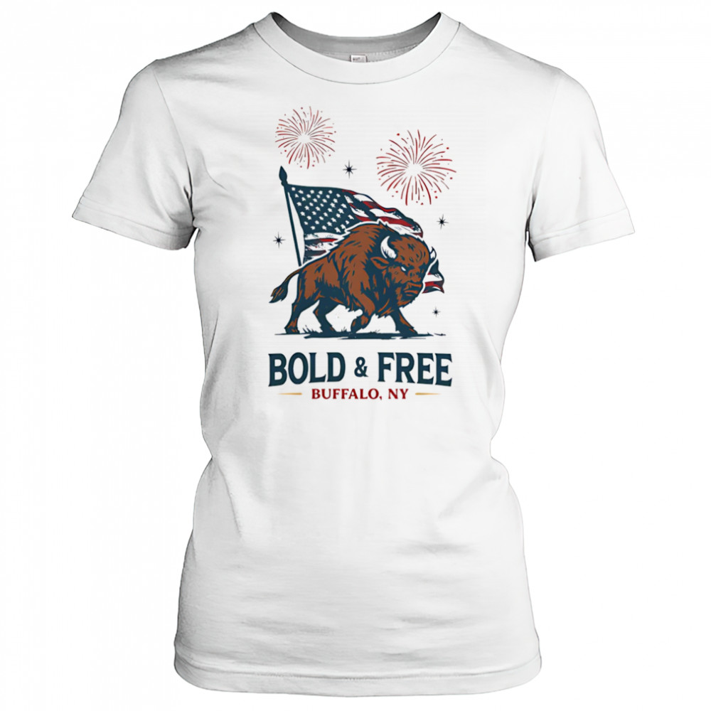 Bold and free Buffalo NY shirt Women's T-shirt