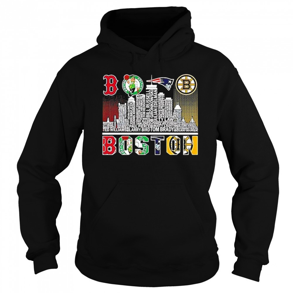 Boston Skyline City Sports Team Logo 2025 Shirt Sweatshirt
