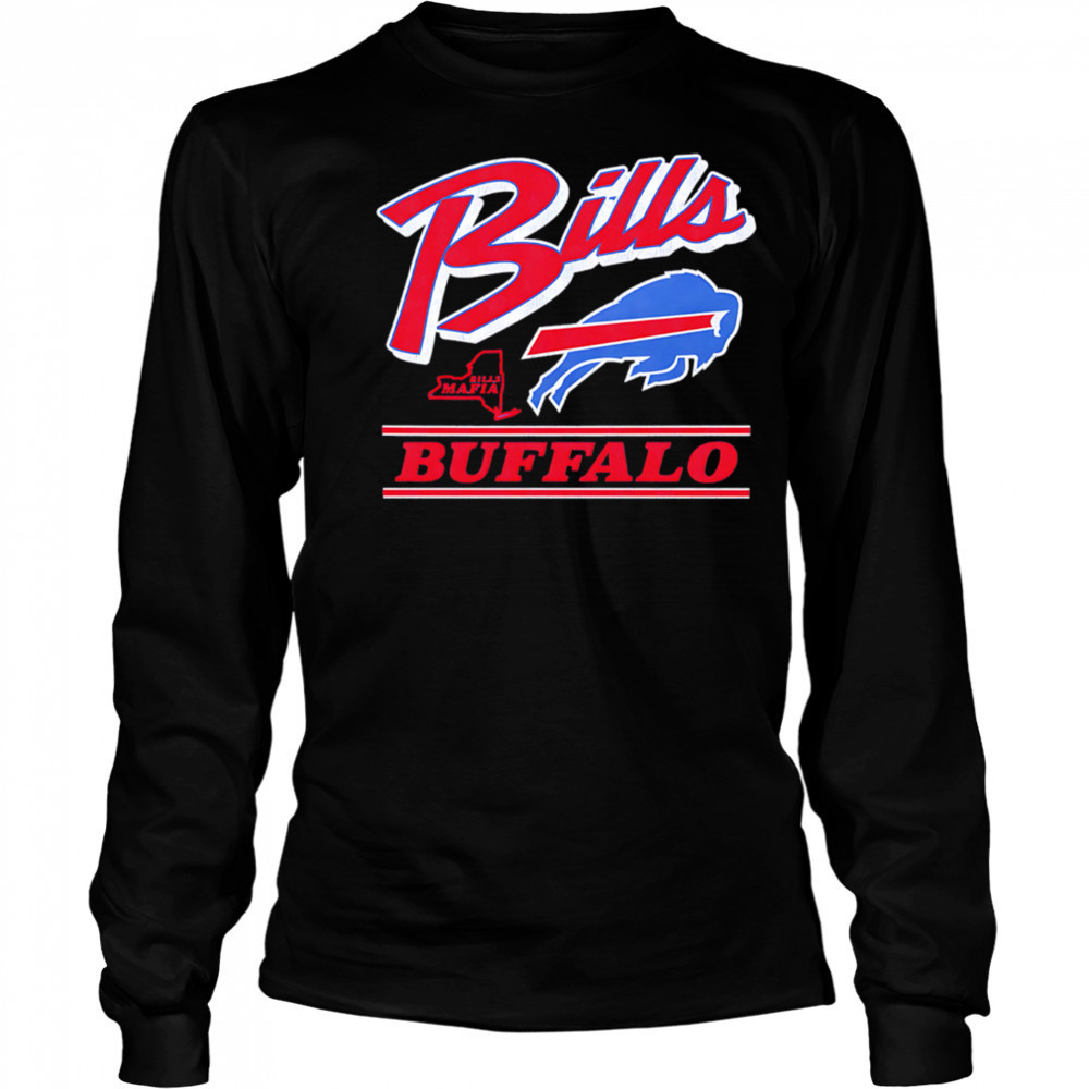 Buffalo Bills Fly Bills Mafia Retro shirt Long Sleeved