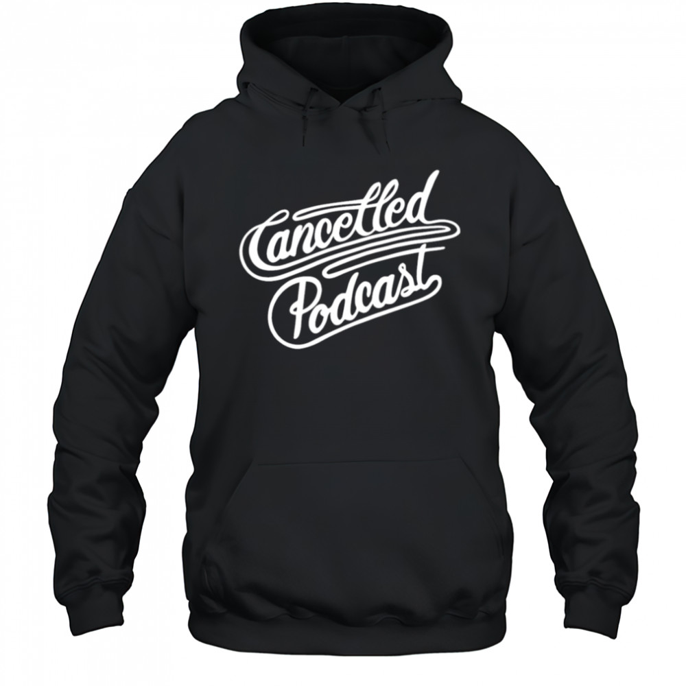 Cancelled podcast lasso shirt Hoodie