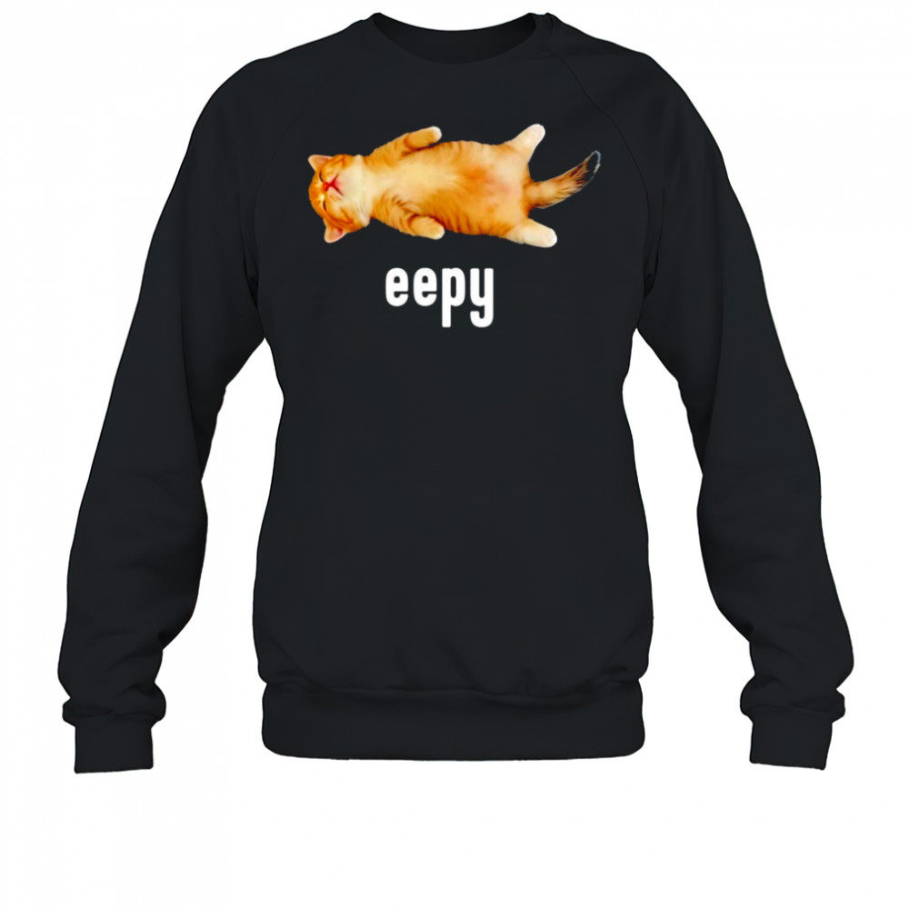 Cat sleeping eepy shirt Sweatshirt