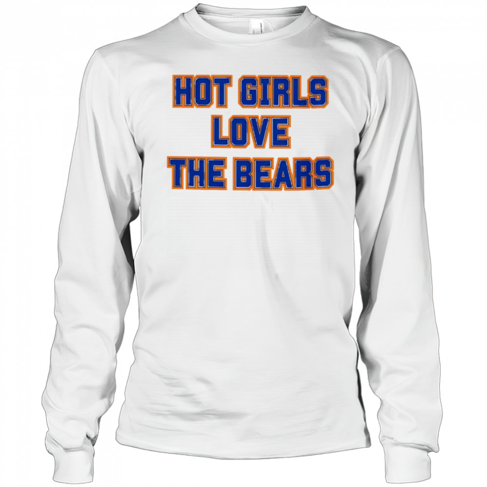 Chicago Bears love the bears shirt Long Sleeved