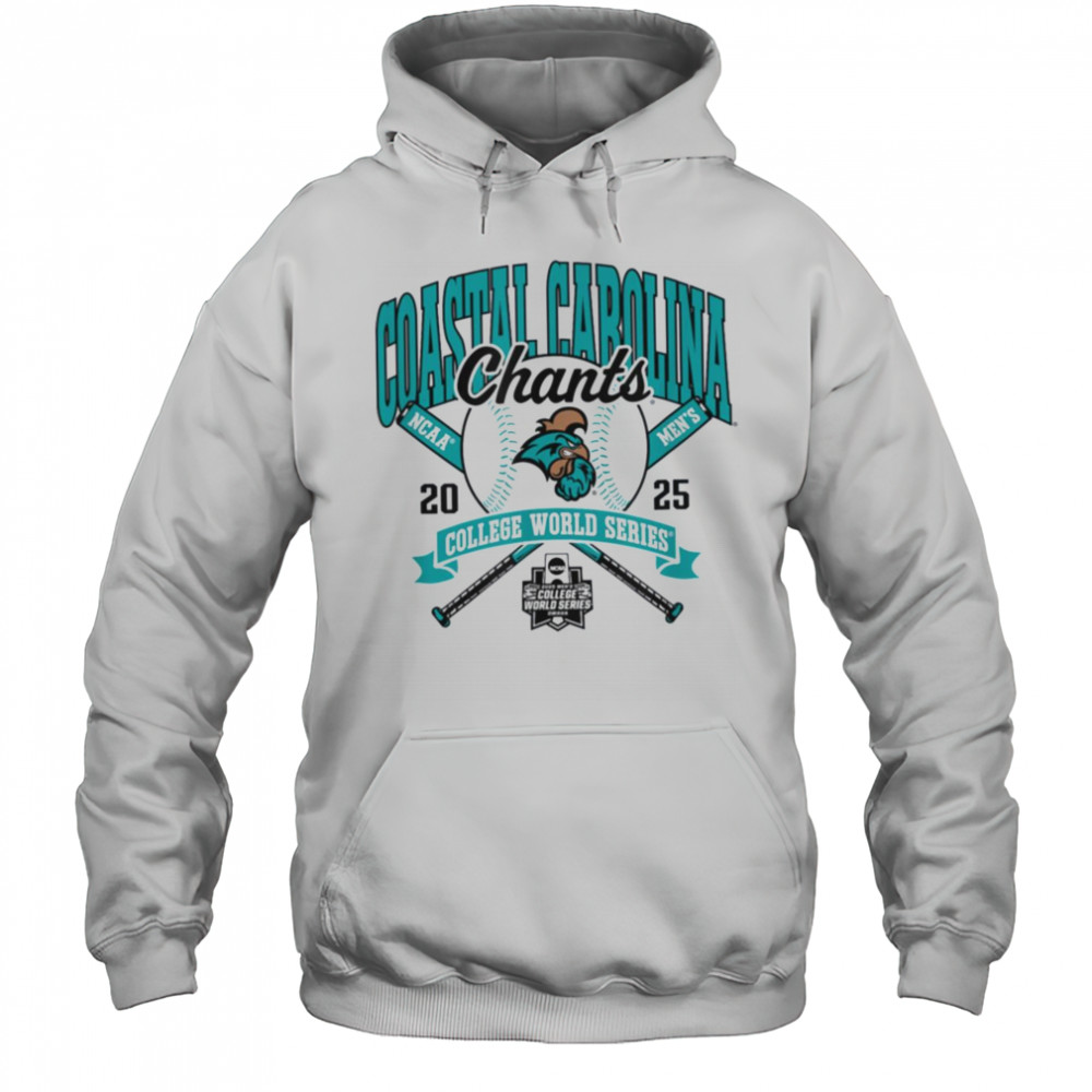 Coastal Carolina Chanticleers College World Series 2025 Ball T Shirt Hoodie