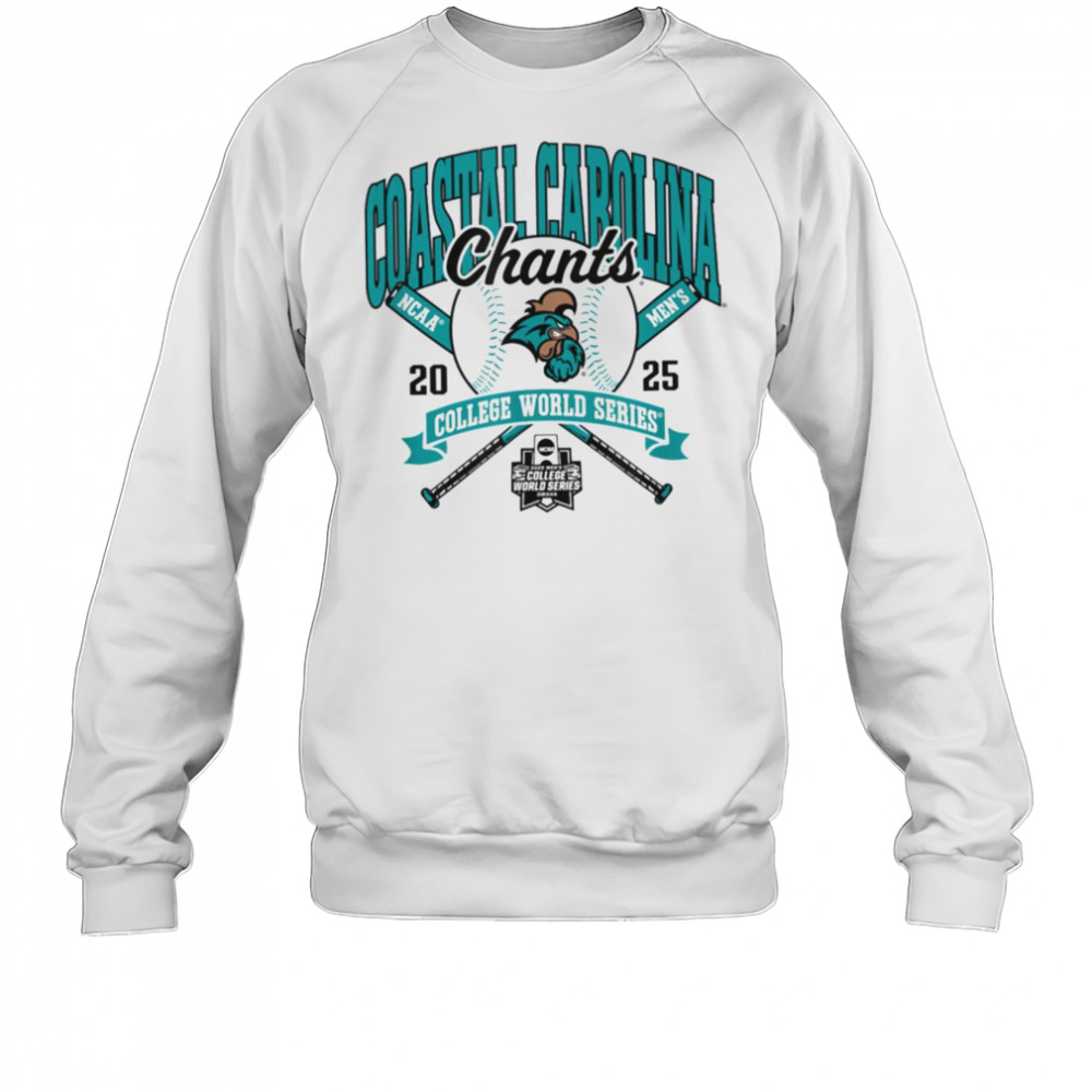 Coastal Carolina Chanticleers College World Series 2025 Ball T Shirt Sweatshirt