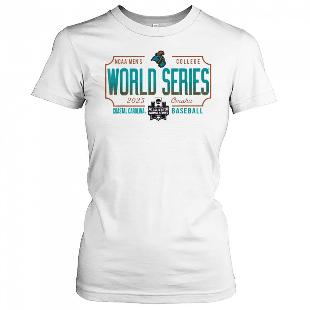 Coastal Carolina Chanticleers MCWS 2025 College World Series T Shirt Women's T-shirt