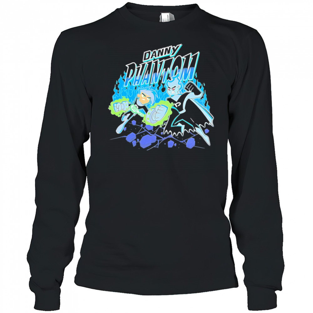 Danny Phantom VS Dark Danny shirt Long Sleeved