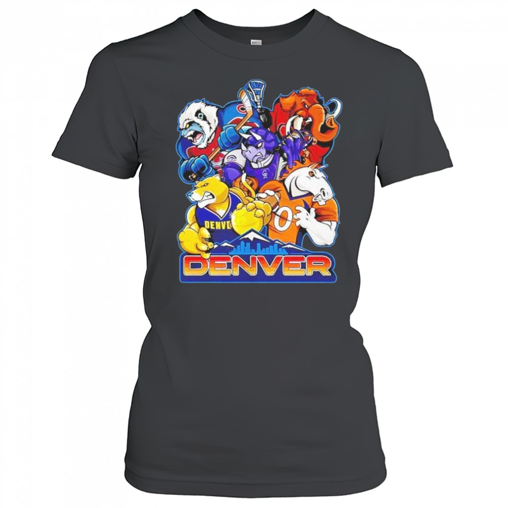 Denver Sports Team Mascot 2025 Shirt Women's T-shirt