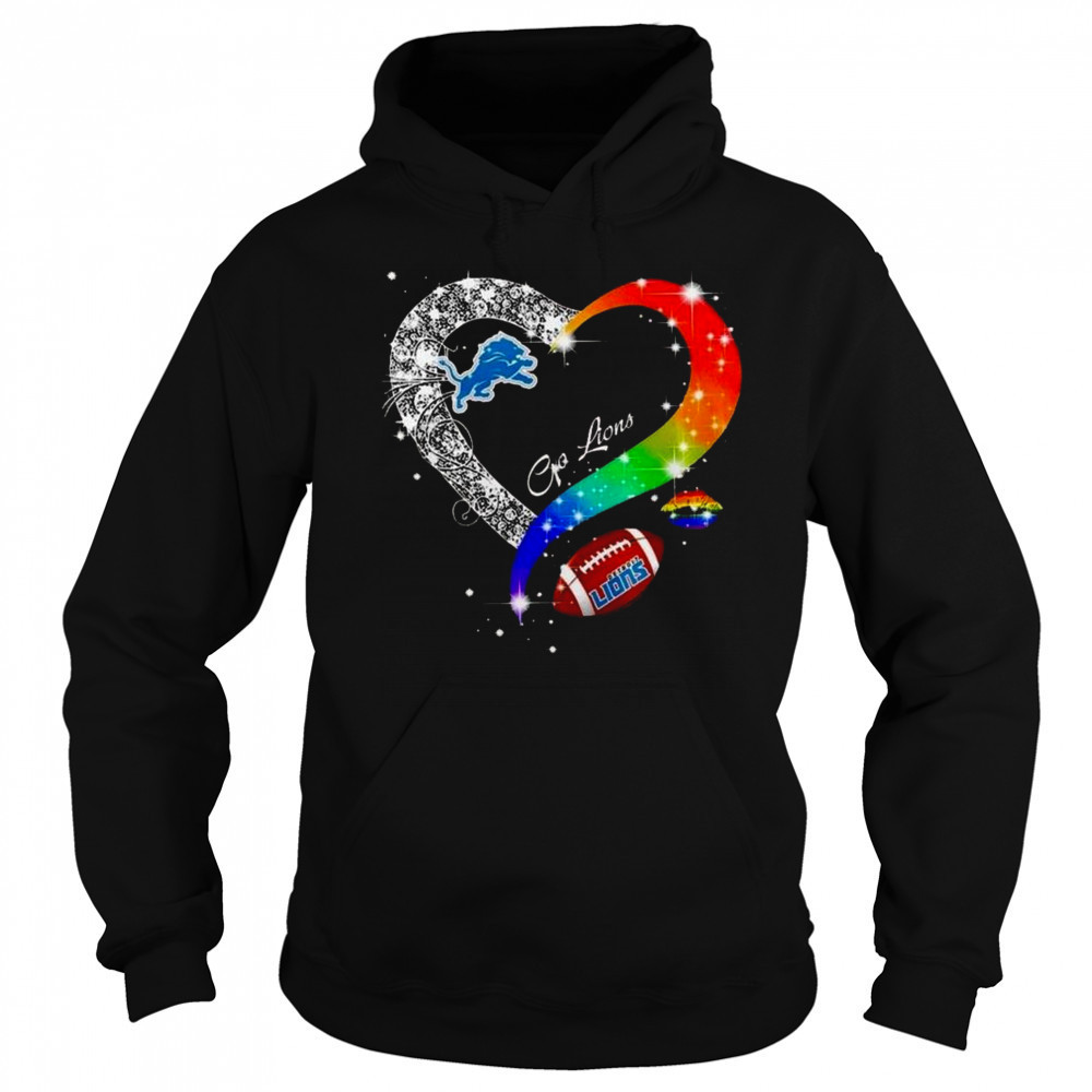 Detroit Lions 2025 LGBT Pride Day Go Lions Vintage Shirt Sweatshirt