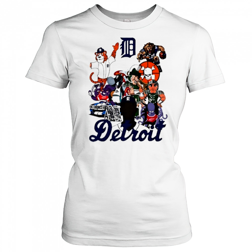 Detroit Mascots Sports Team T-Shirt Women's T-shirt