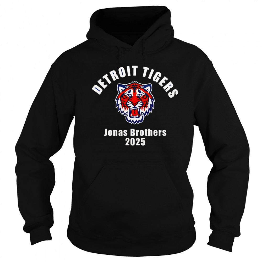 Detroit Tigers Jonas Brothers 2025 shirt Sweatshirt