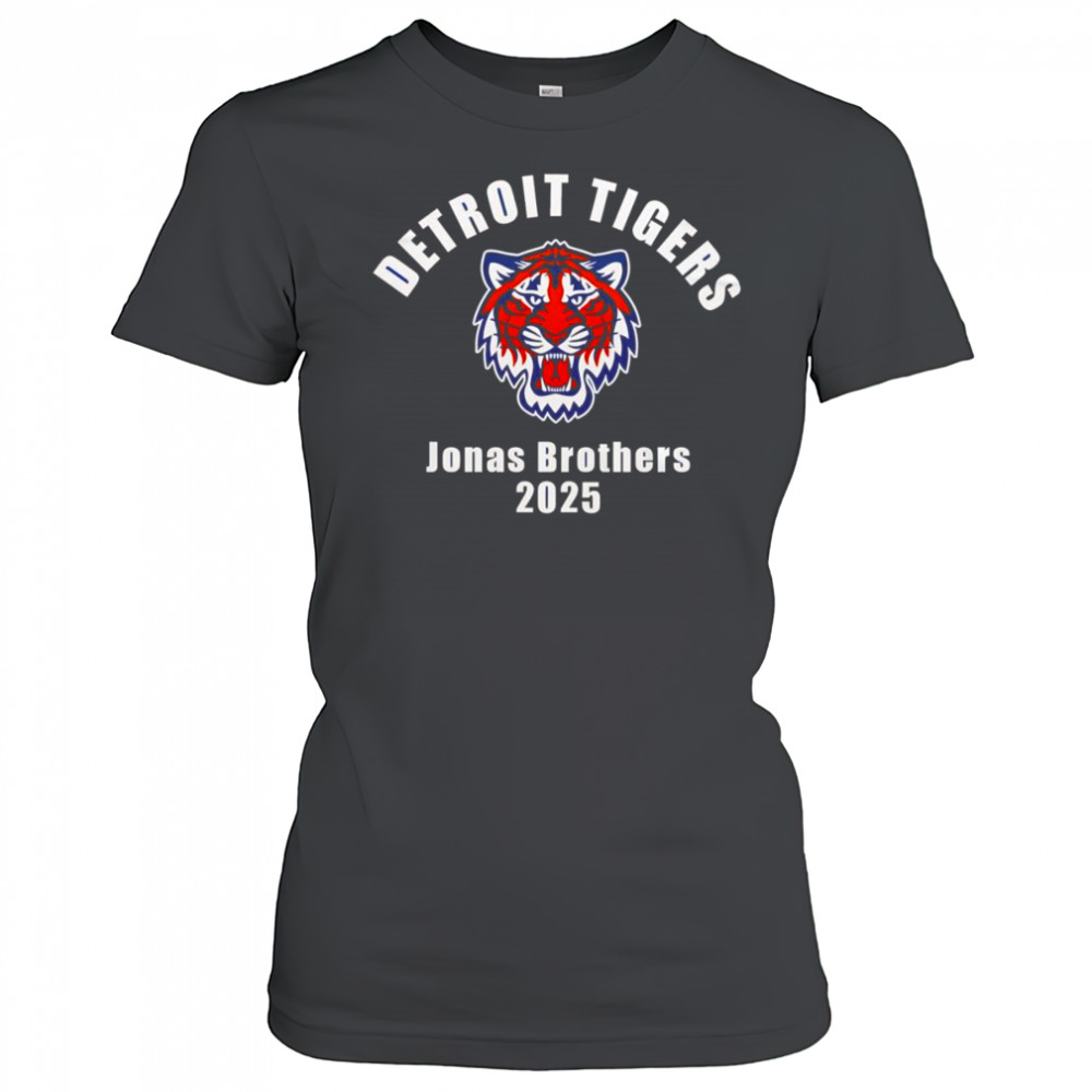 Detroit Tigers Jonas Brothers 2025 shirt Women's T-shirt