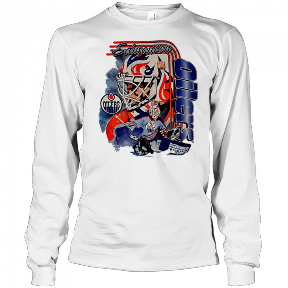 Edmonton Oilers Bulletin vintage 90s shirt Long Sleeved