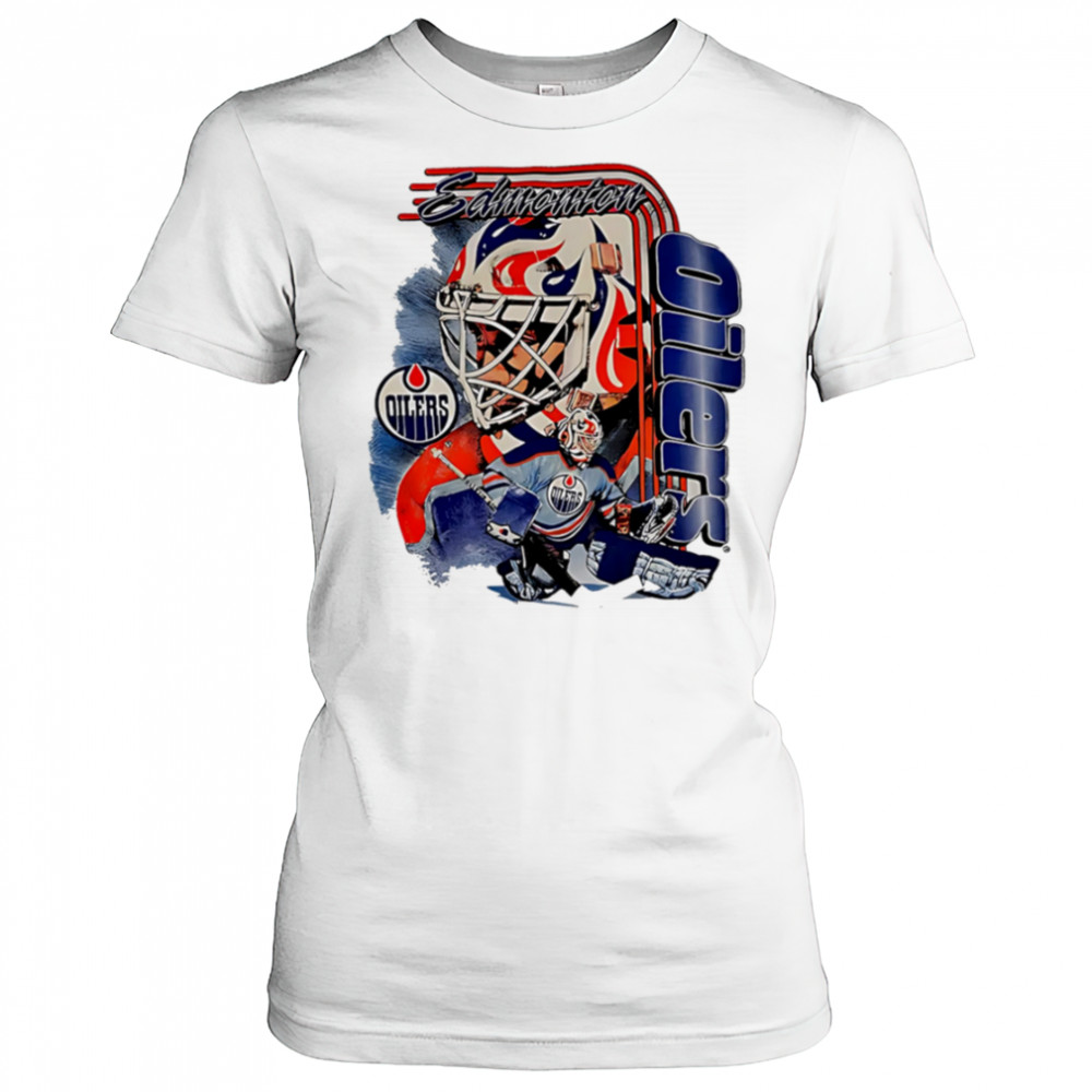 Edmonton Oilers Bulletin vintage 90s shirt Women's T-shirt