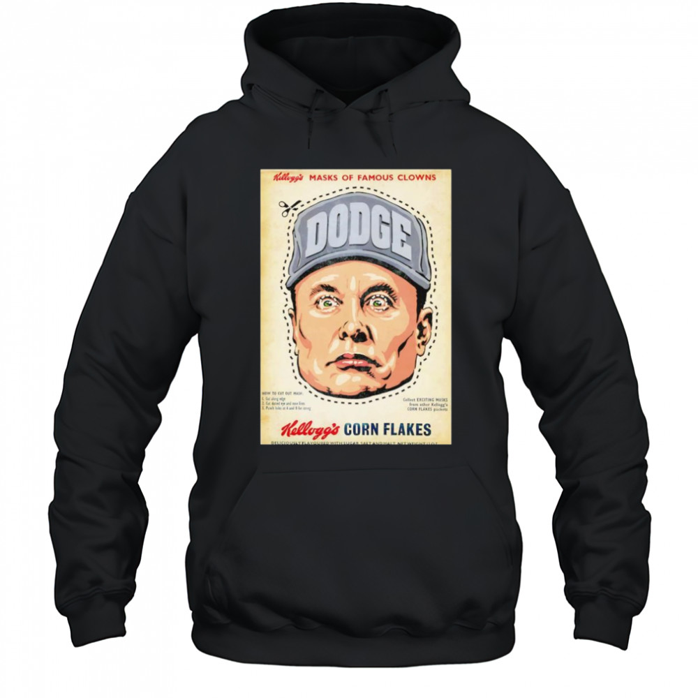 Elon Musk Doge corn flakes shirt Hoodie