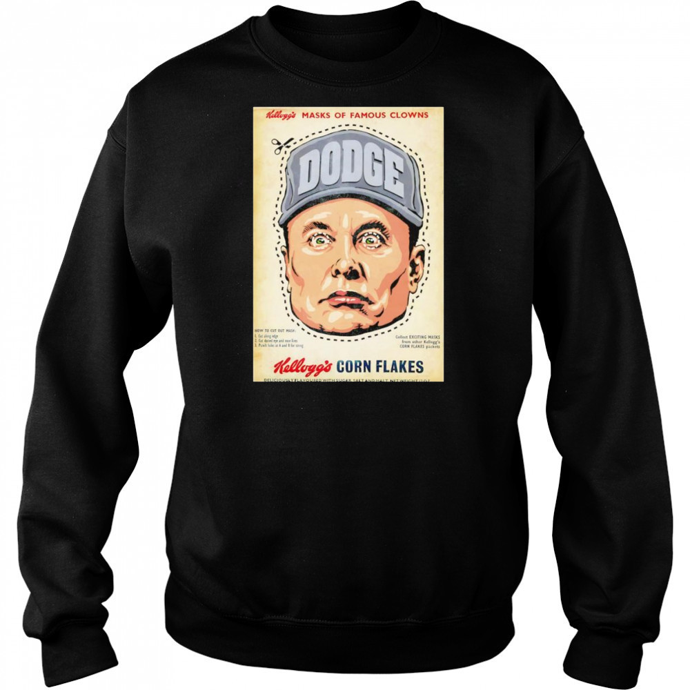 Elon Musk Doge corn flakes shirt Hoodie