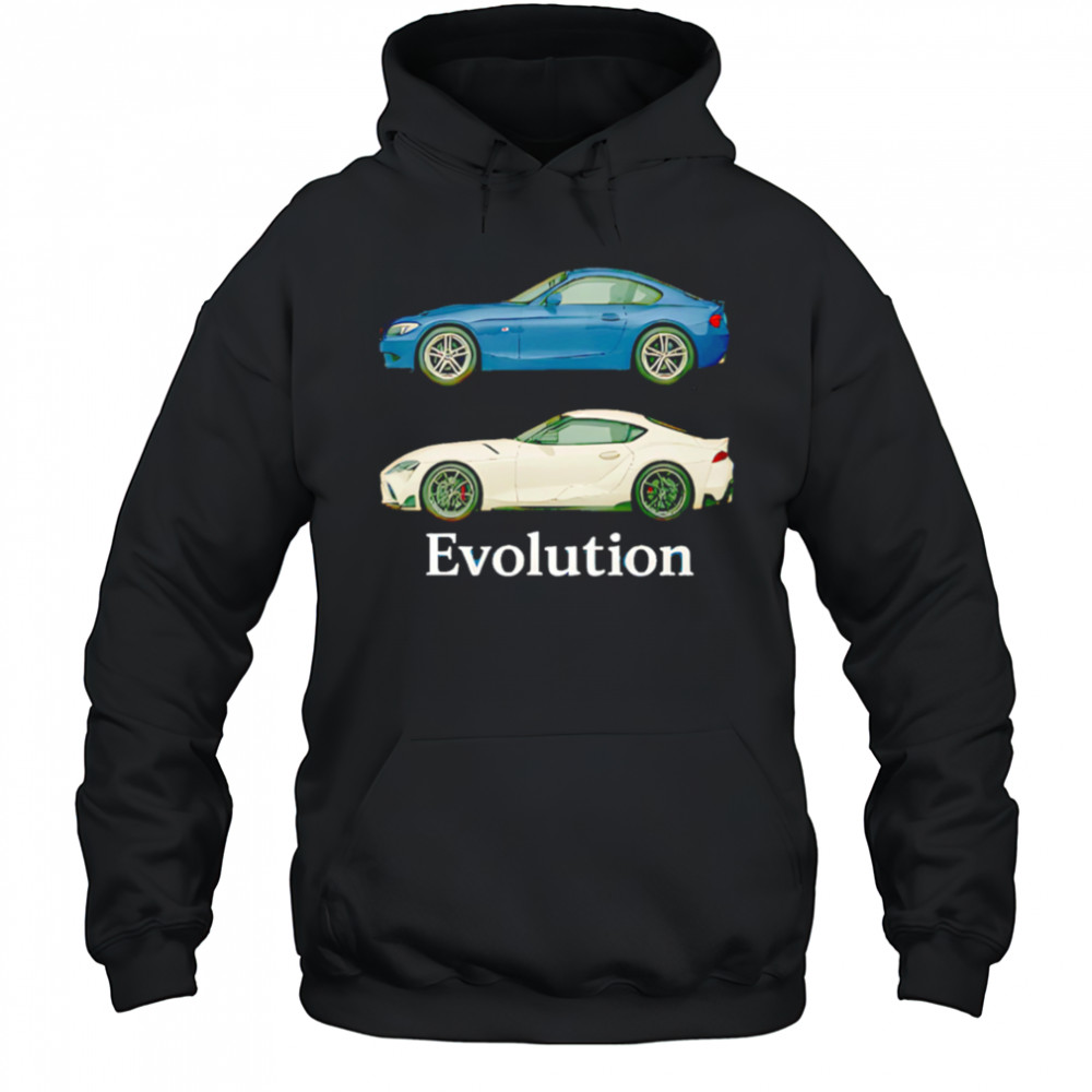 Evolution Cars shirt Hoodie