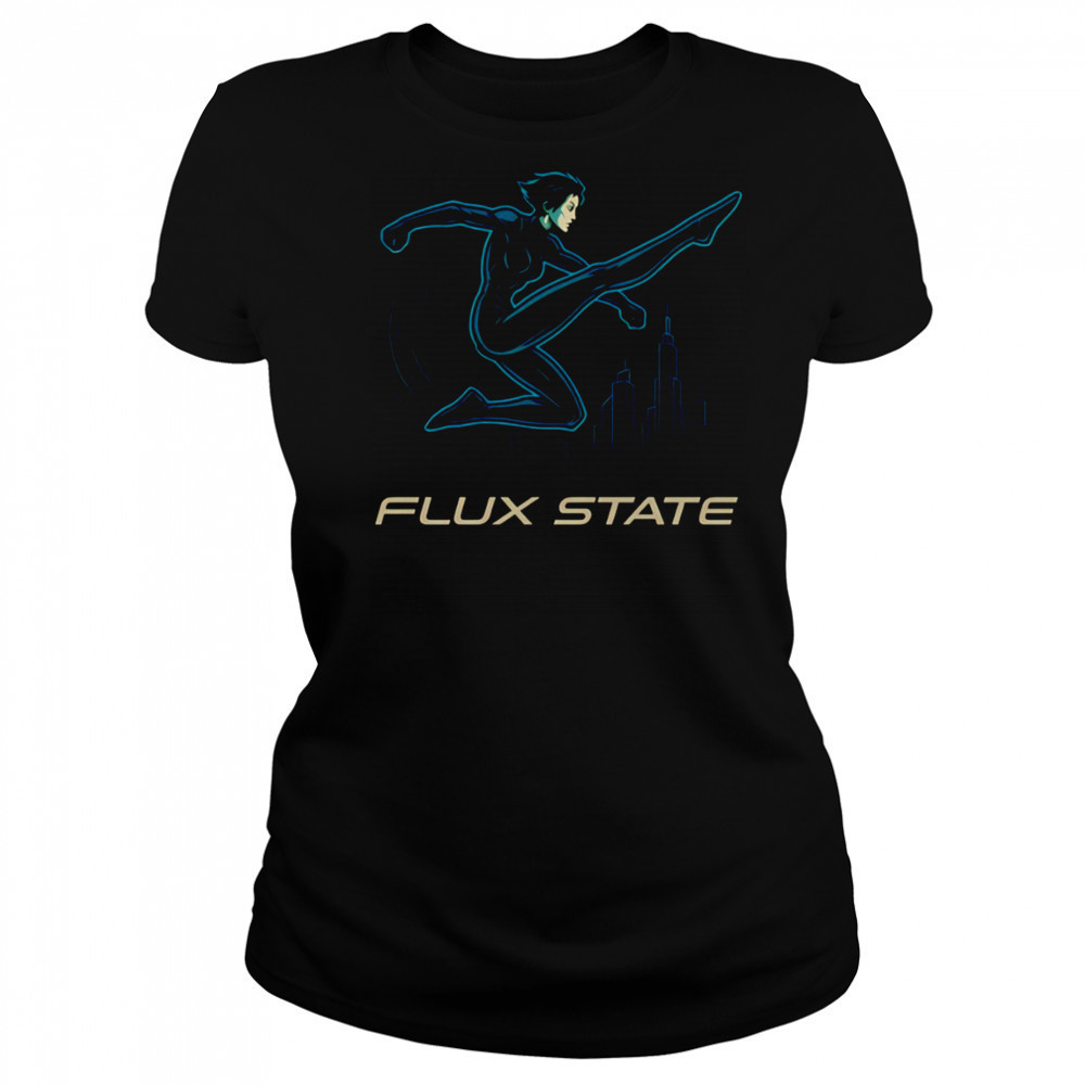 Flux State Aeon Flux cartoon shirt Women's T-shirt
