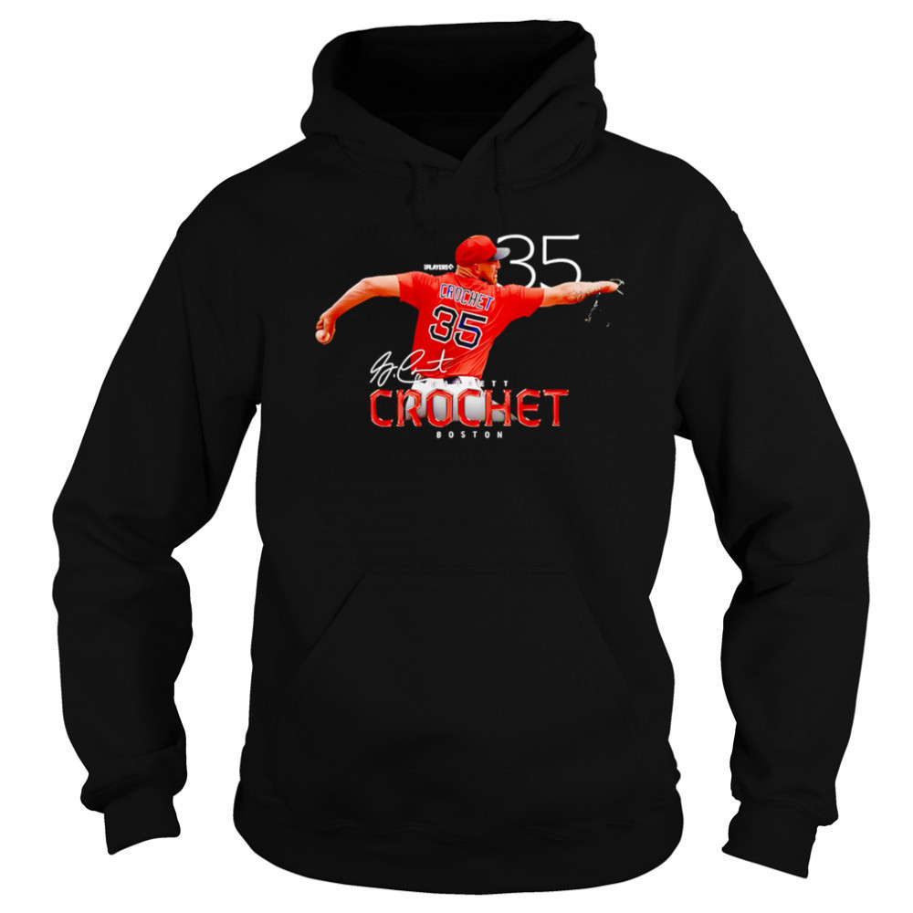 Garrett Crochet Boston Red Sox Signature shirt Sweatshirt