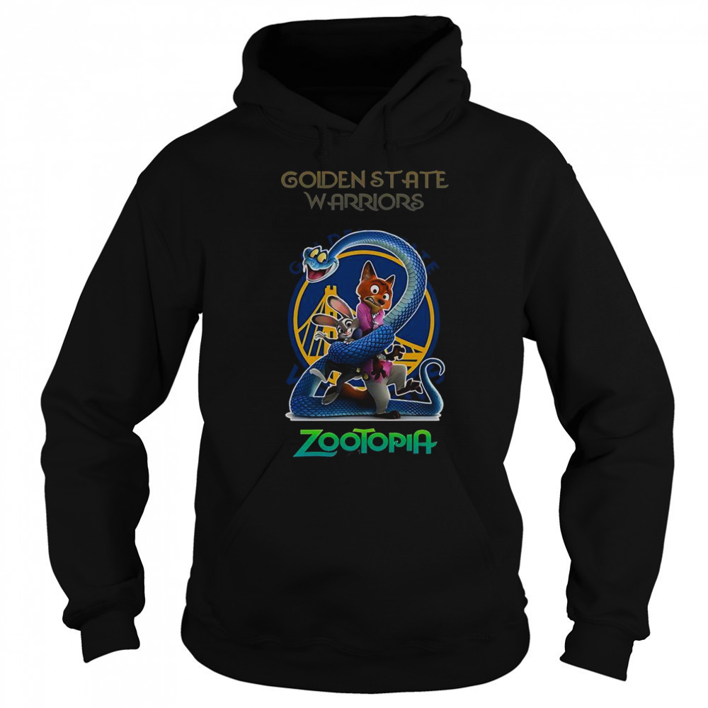 Golden State Warriors Zootopia 2 T-Shirt Sweatshirt