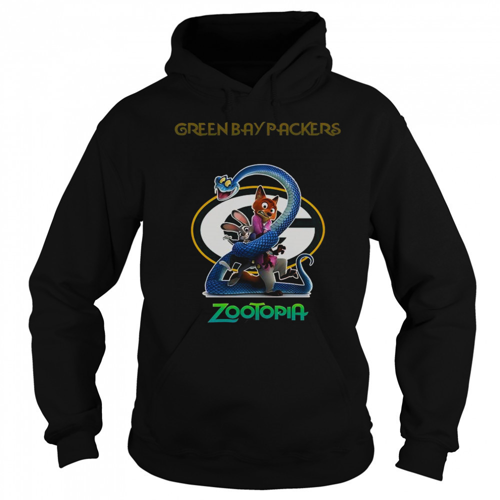Green Bay Packers Zootopia 2 T-Shirt Sweatshirt