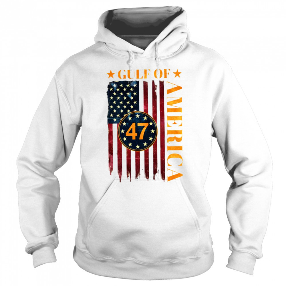 Gulf of America American Flag T Shirt Sweatshirt
