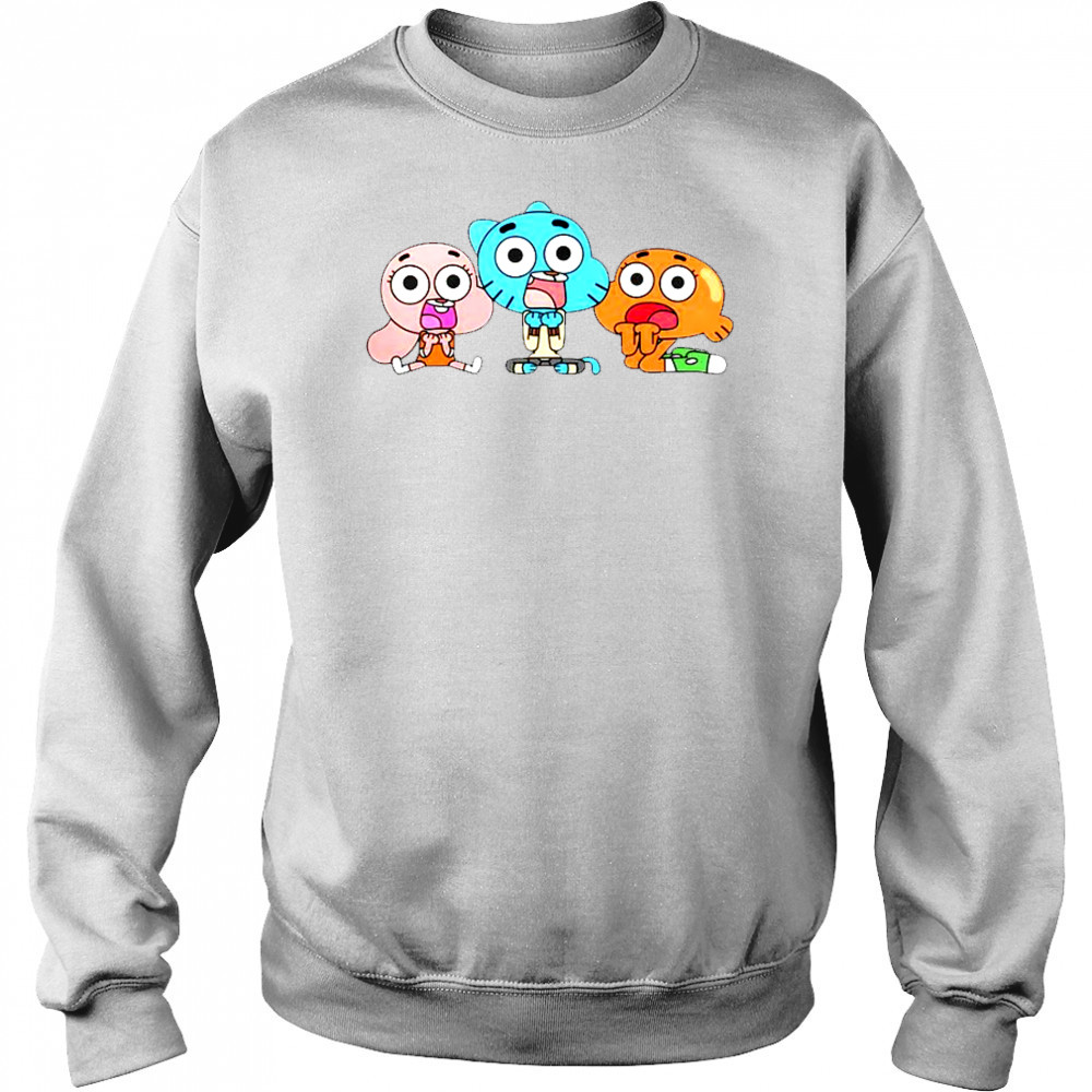 Gumball Darwin Anais Cartoon T-Shirt Hoodie