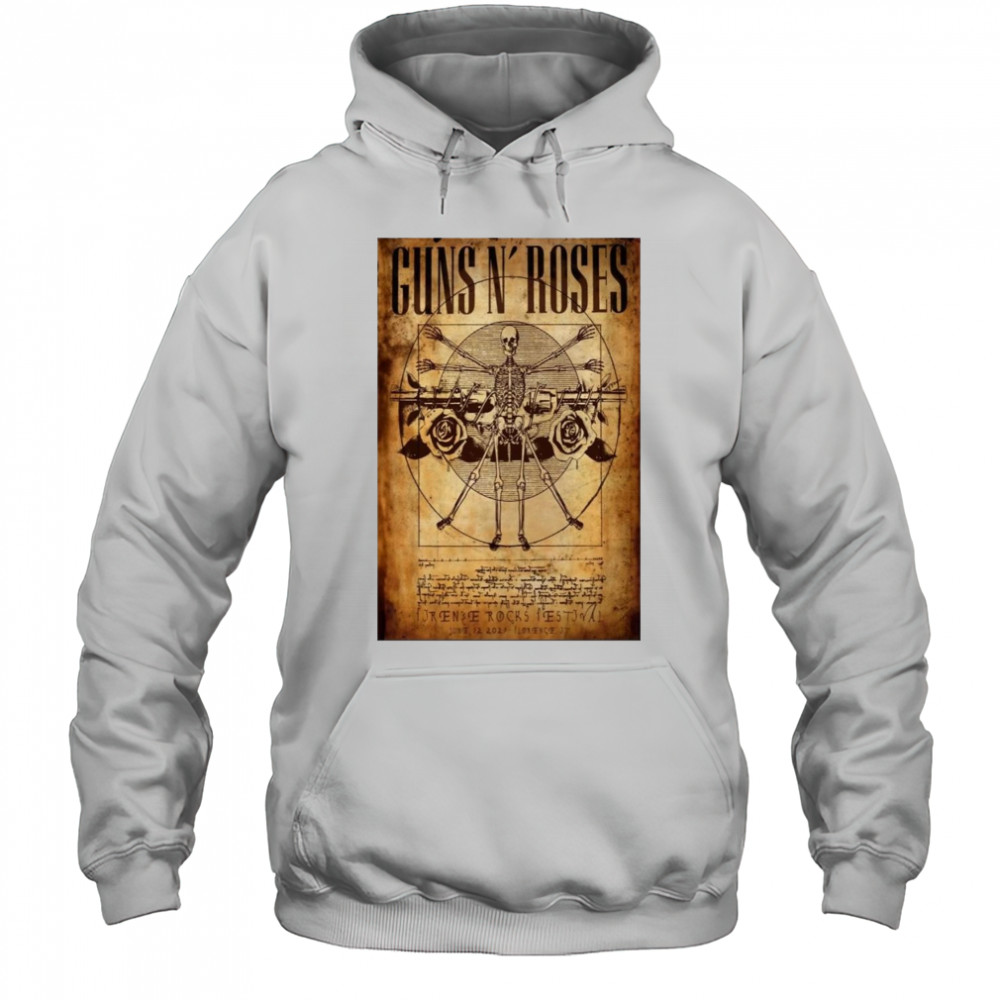Guns N’ Roses Firenze Rocks Festival June 12 2025 Tour Shirt Hoodie