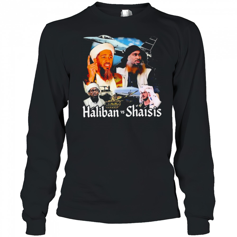 Haliban vs Shaisis retro shirt Long Sleeved