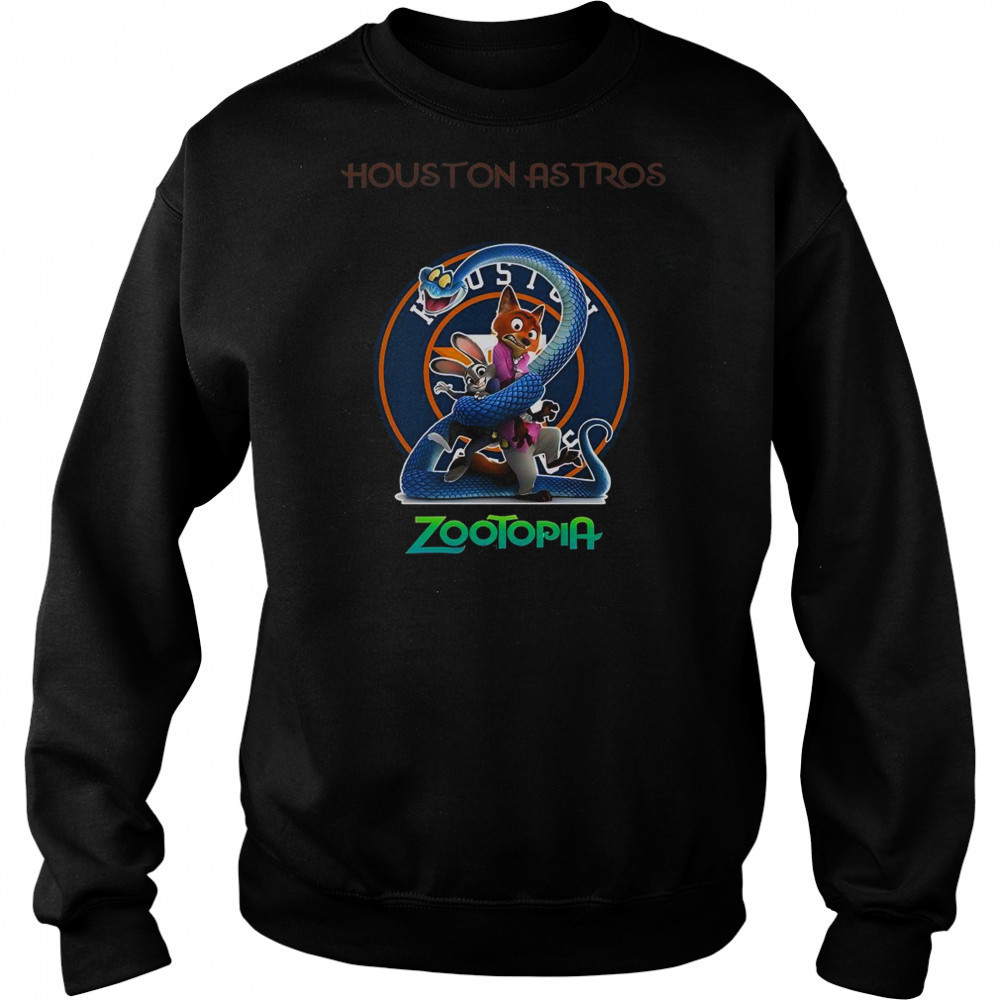 Houston Astros Zootopia 2 T-Shirt Hoodie