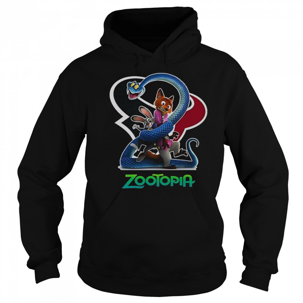 Houston Texans Zootopia 2 T-Shirt Sweatshirt