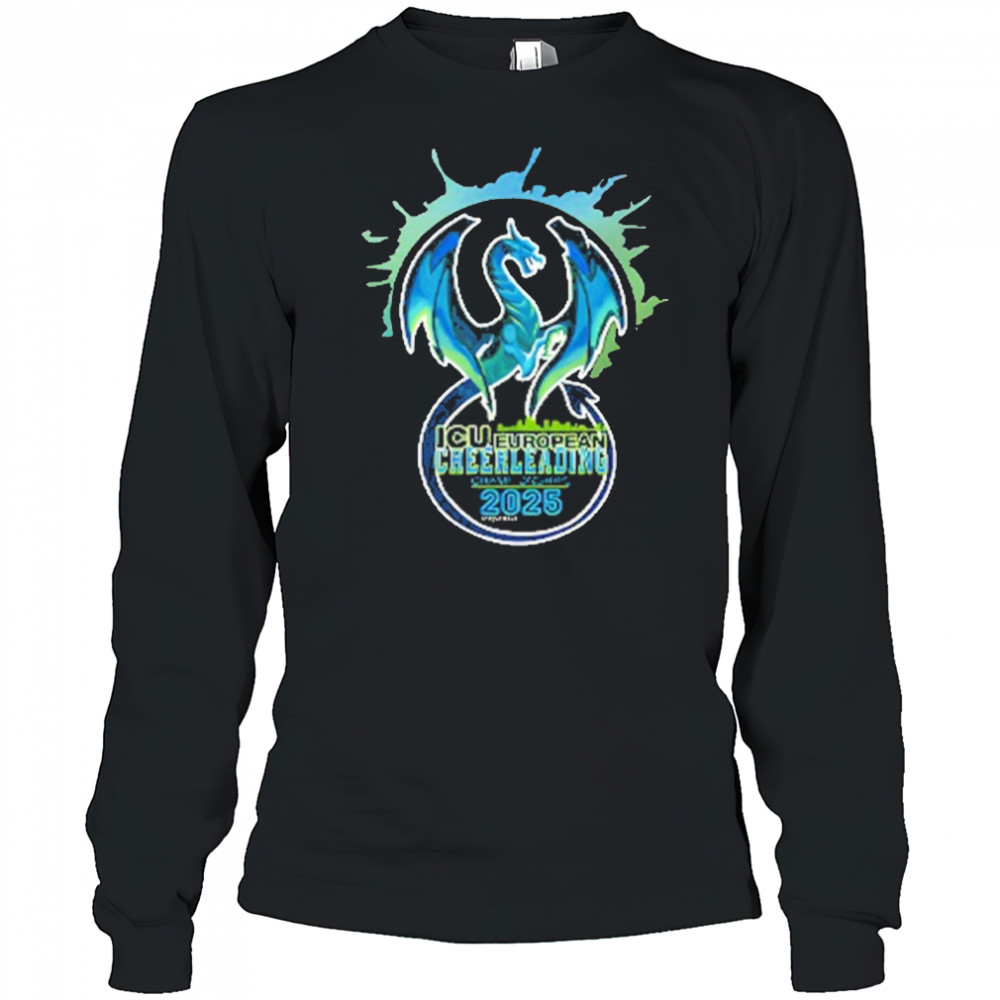 Icu European Cheerleading Championships 2025 T-Shirt Long Sleeved