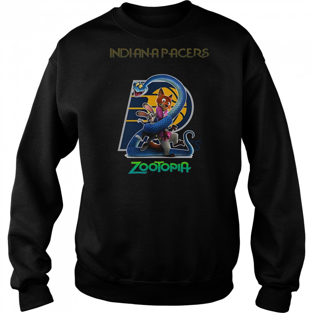Indiana Pacers Zootopia 2 T-Shirt Hoodie