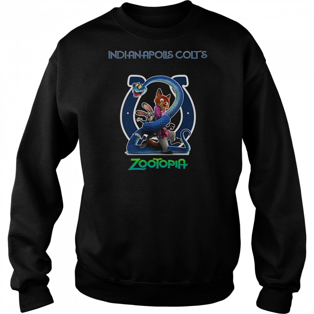 Indianapolis Colts Zootopia 2 T-Shirt Hoodie