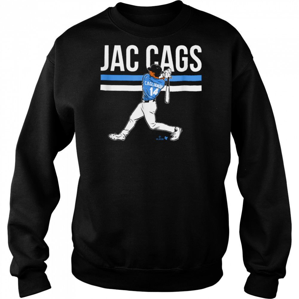 Jac Caglianone Slugger Swing Kansas City Baseball T Shirt Hoodie
