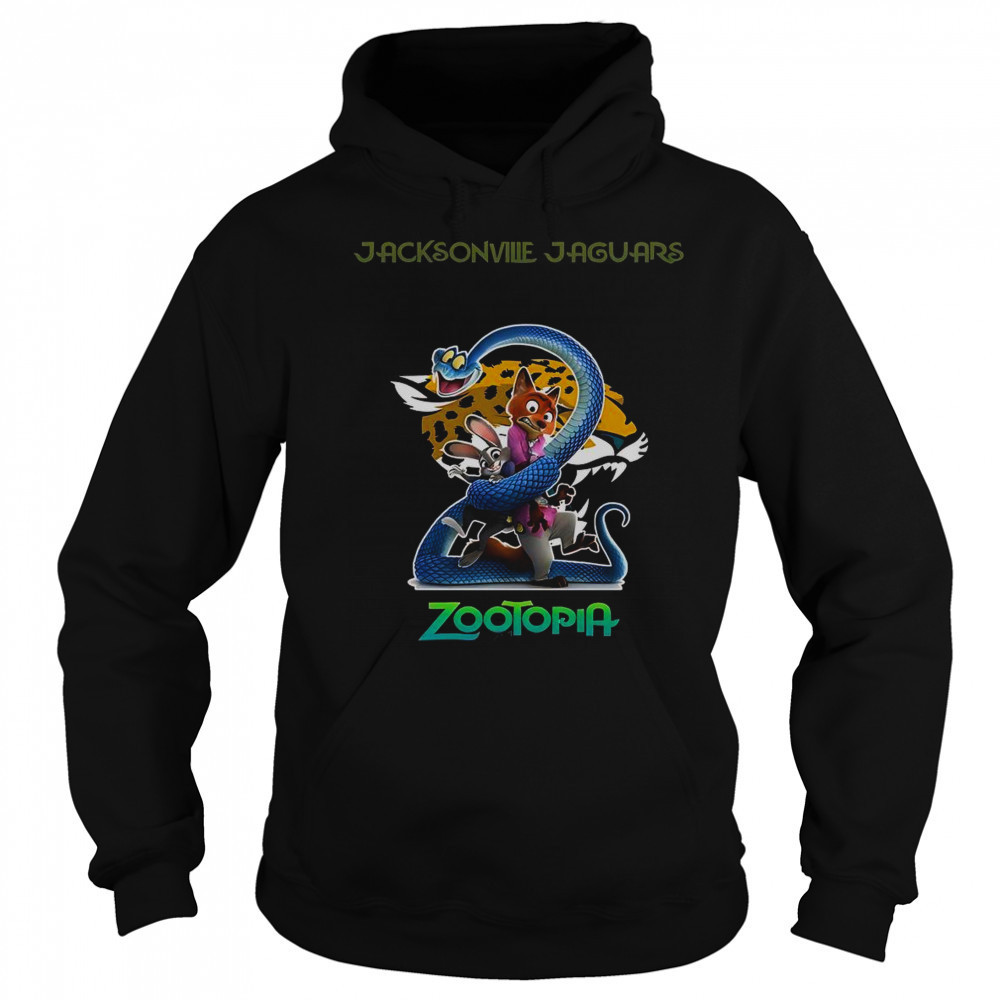 Jacksonville Jaguars Zootopia 2 T-Shirt Sweatshirt