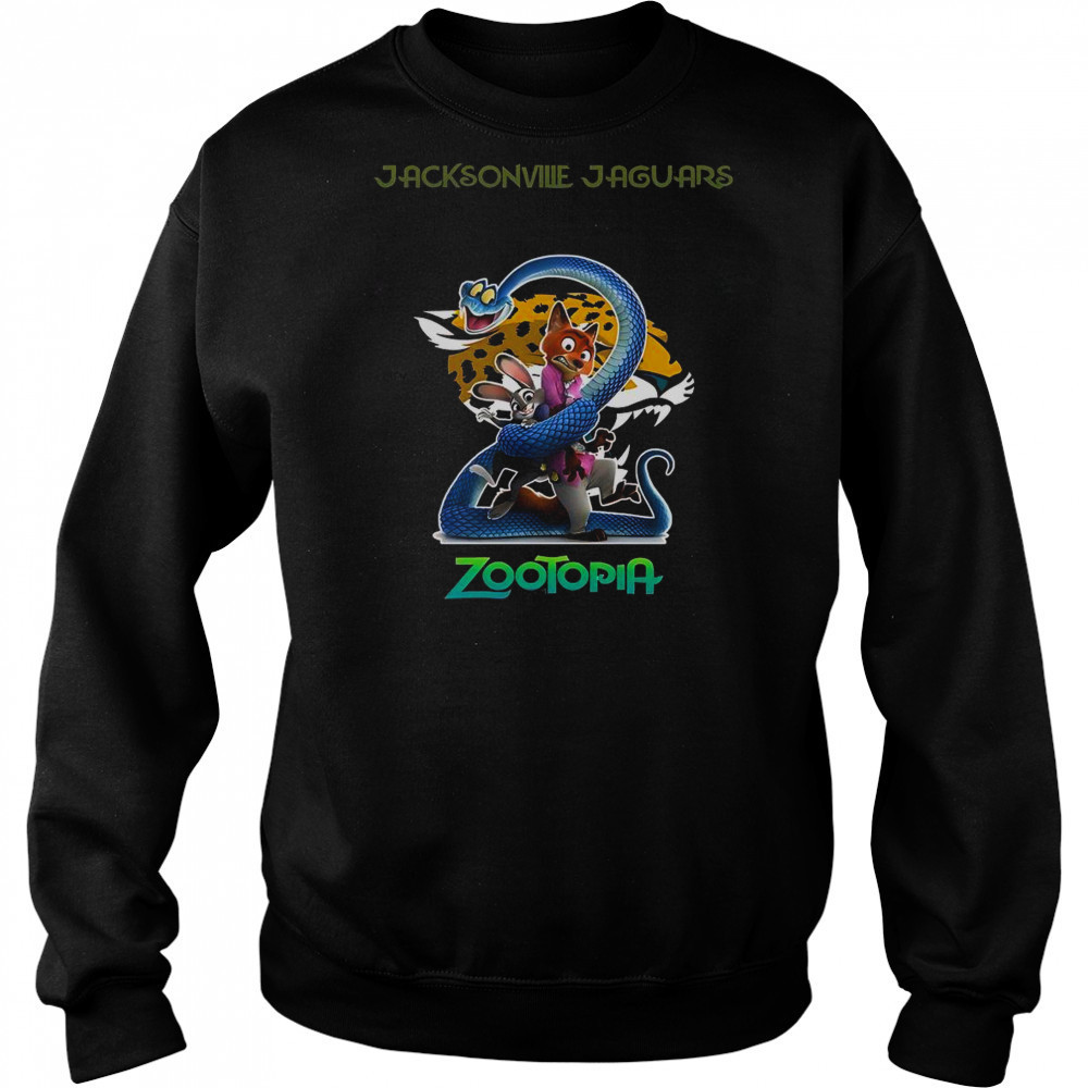 Jacksonville Jaguars Zootopia 2 T-Shirt Hoodie